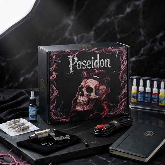 Poseidon - Complete Tattoo Rotary Machine Kit
