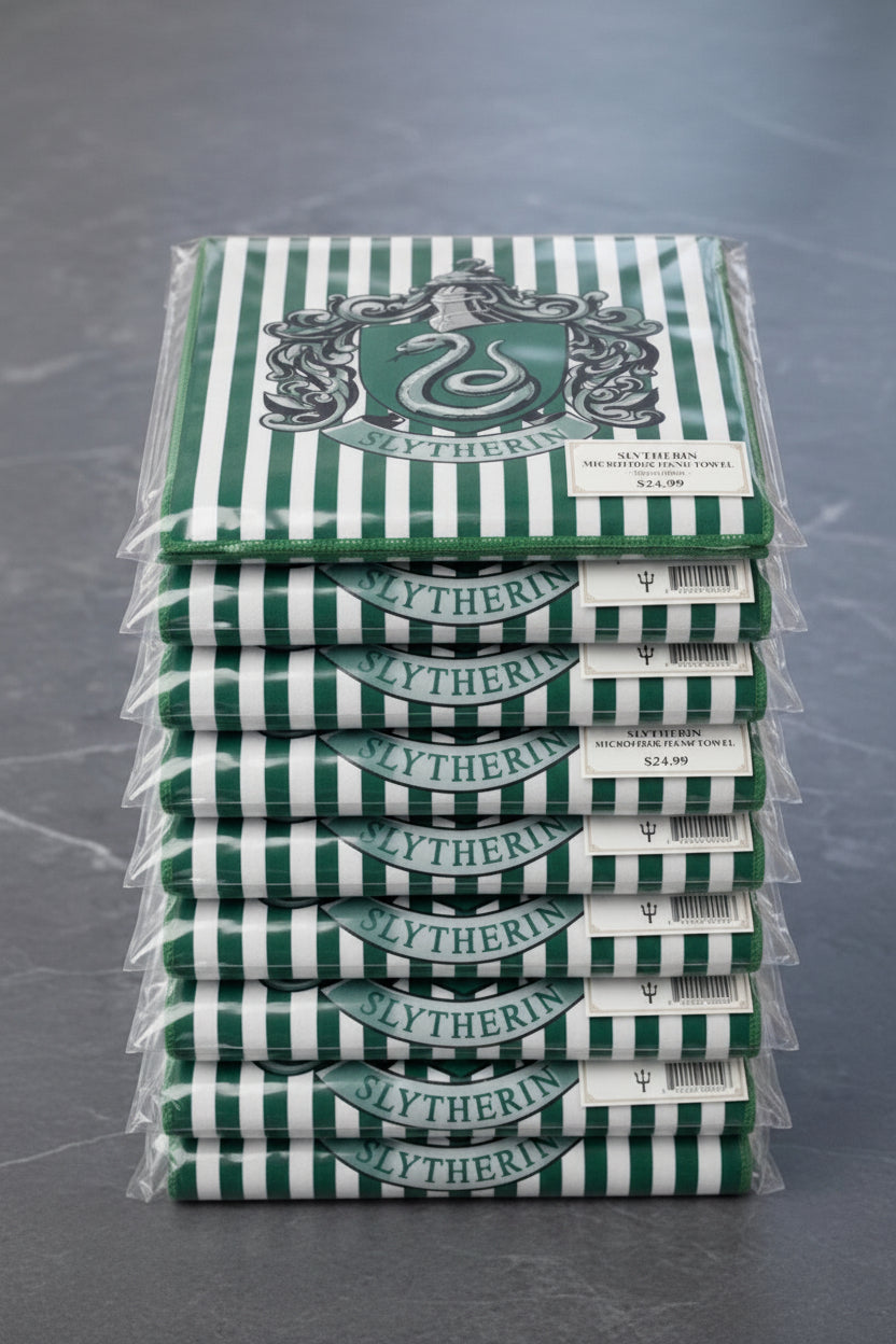 Hand Towel - Harry Potter - Slytherin - Microfiber