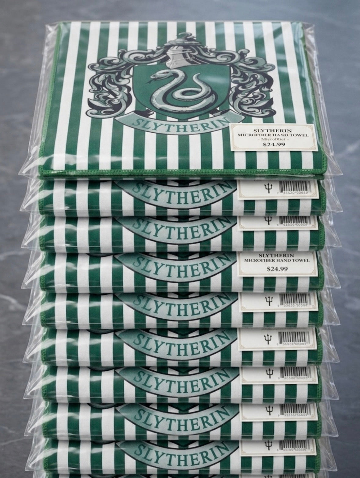 Hand Towel - Harry Potter - Slytherin - Microfiber