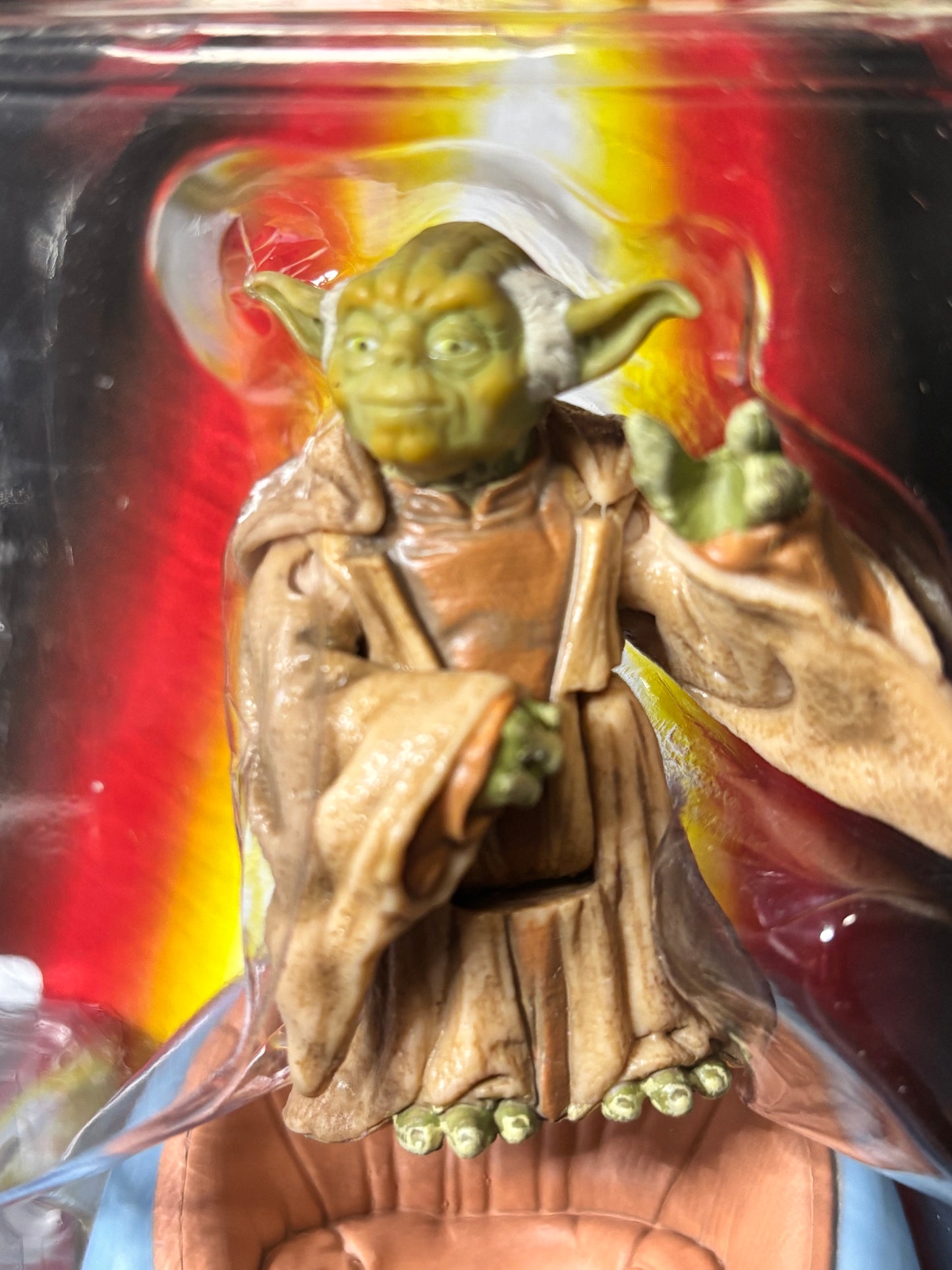 Star Wars Yoda with Jedi Council Chair and Comm Tech Chip