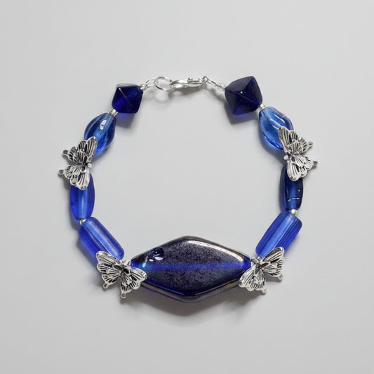Bracelet - Handmade - 7" - Butterfly Bliss