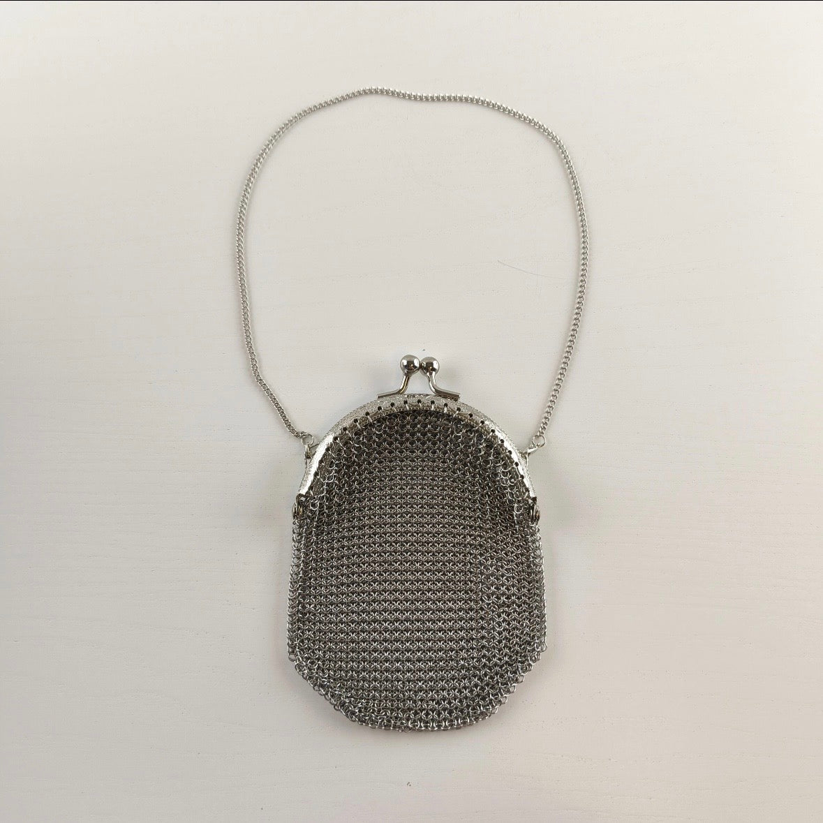 Victorian Era 1920's Mesh Metal Coin Purse