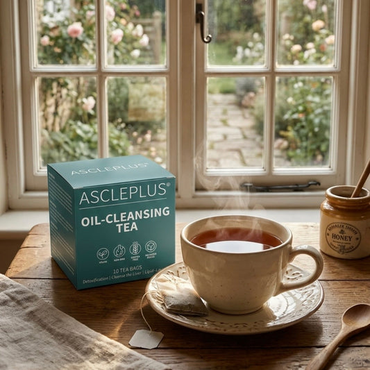 Tea - ASCLEPLUS - Oil Cleansing Tea - 10 Tea Bags