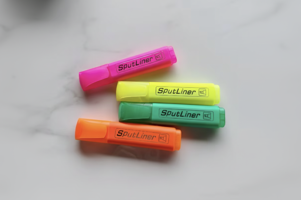 Set of Four Highlighters