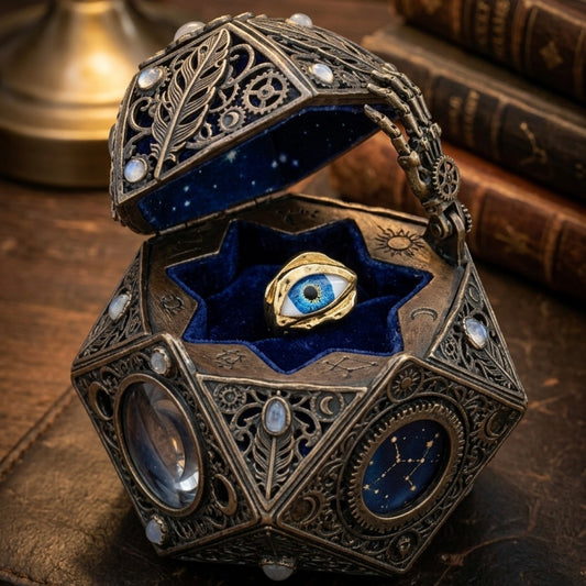 Ring - Evil Eye - Open Ended
