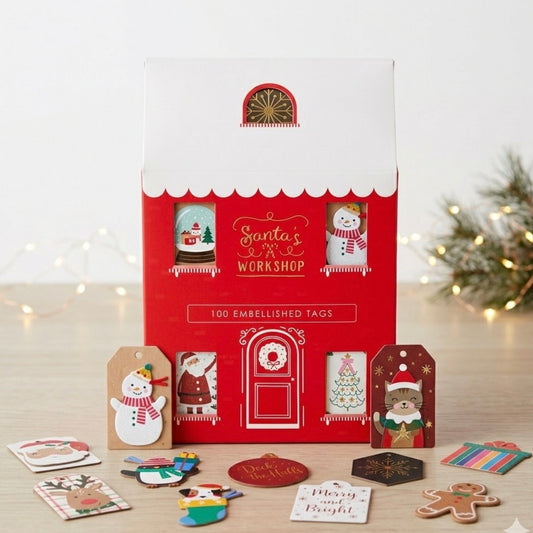 Wonder Shop - 100 Embellished Tags