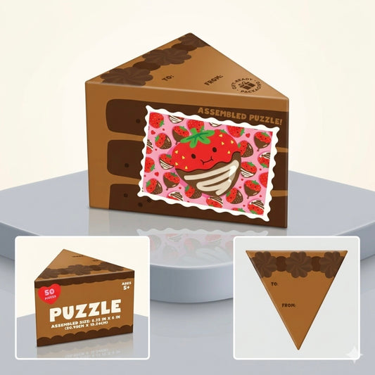 Puzzle - Chocolate Strawberry - 50 Pieces