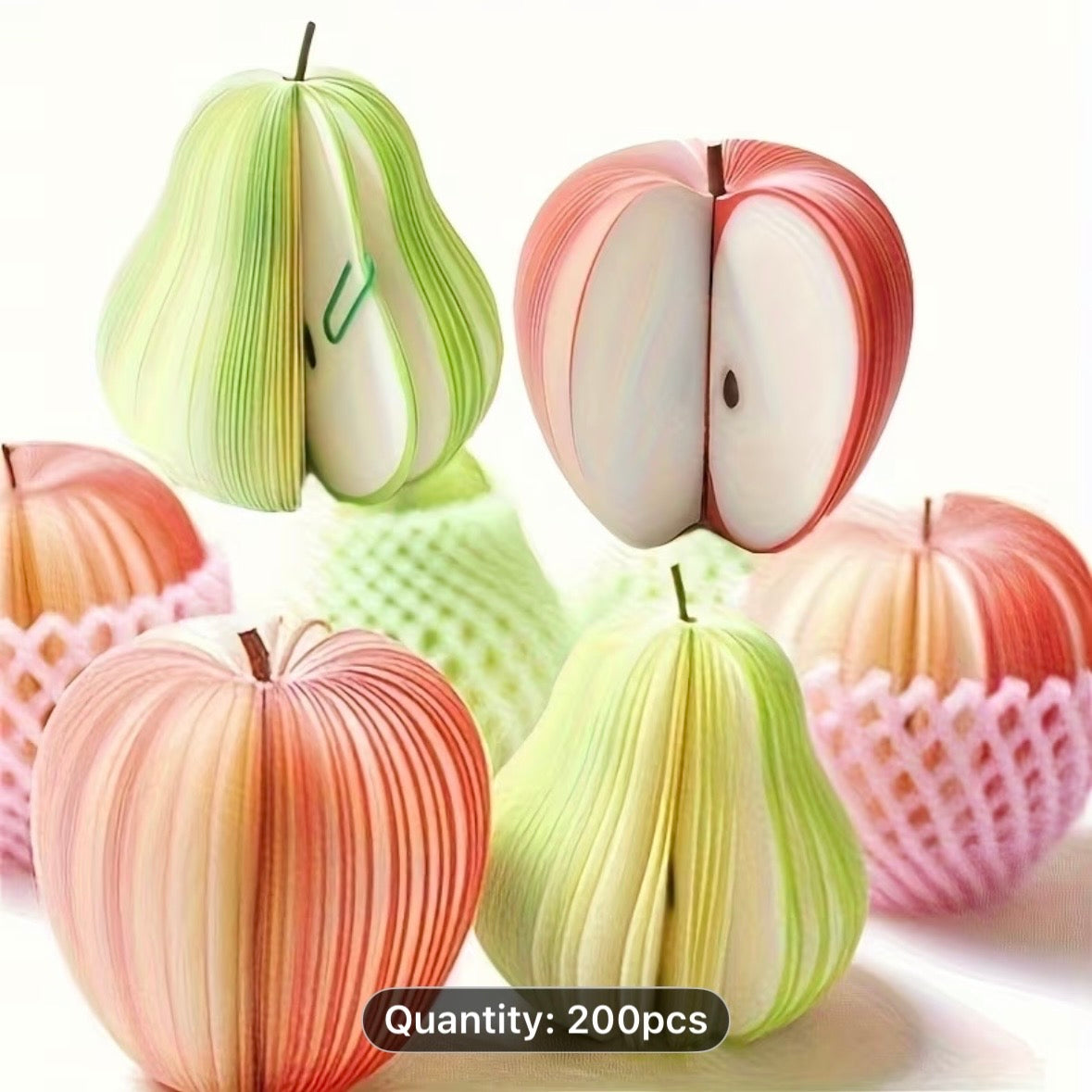 Fruit Shaped Notepads - Apple or Pear