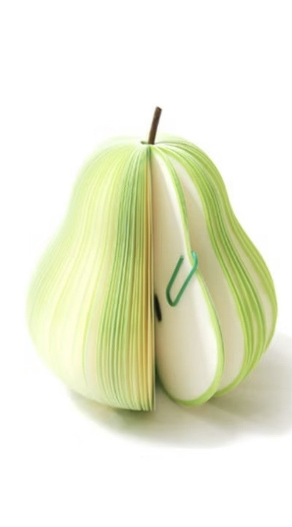 Fruit Shaped Notepads - Apple or Pear