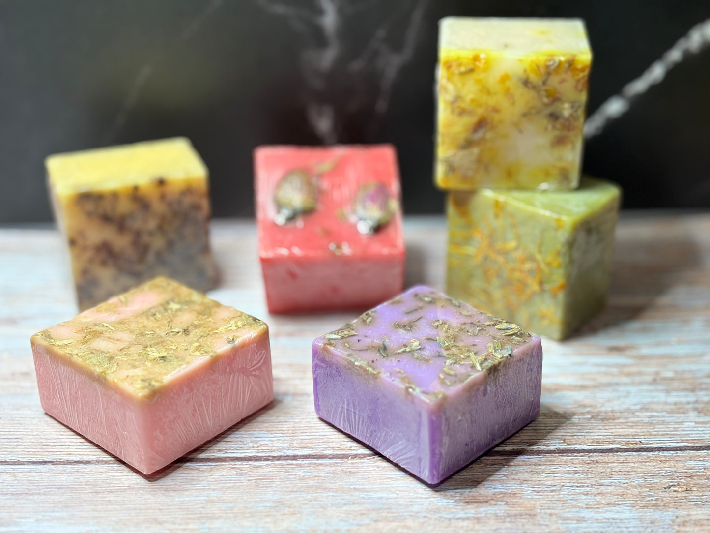Handmade Flower Soaps