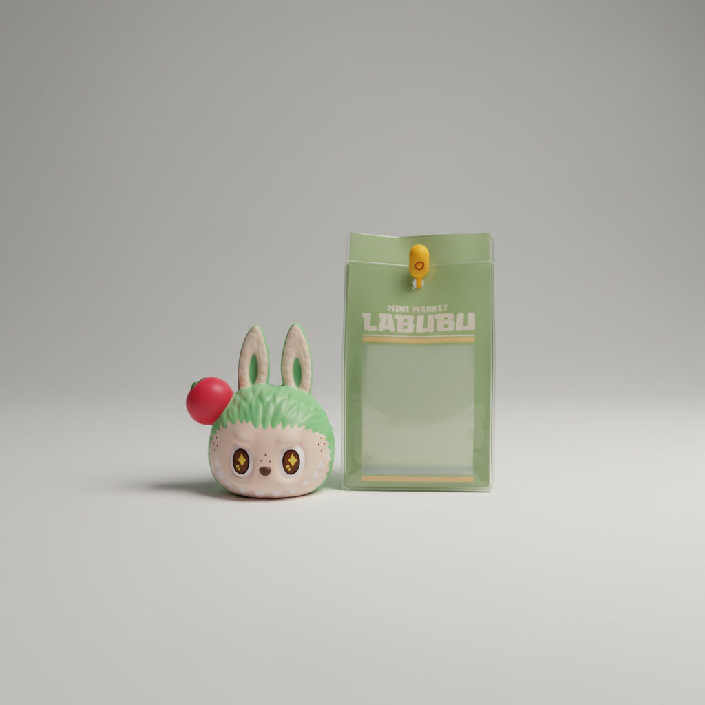 Pop Mart - The Monsters: Labubu Wacky Mart Series – Squeeze Charm Blind Box Collectible