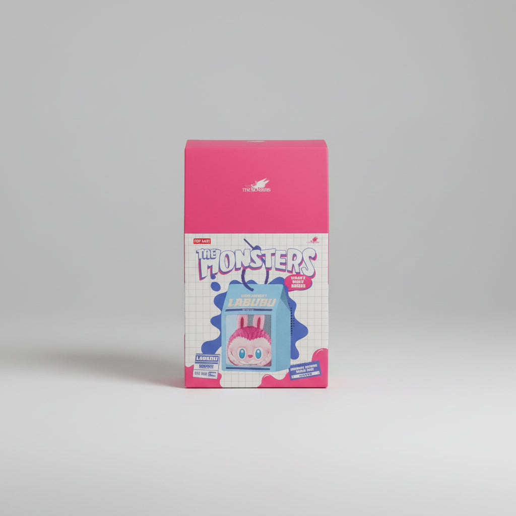Pop Mart - The Monsters: Labubu Wacky Mart Series – Squeeze Charm Blind Box Collectible