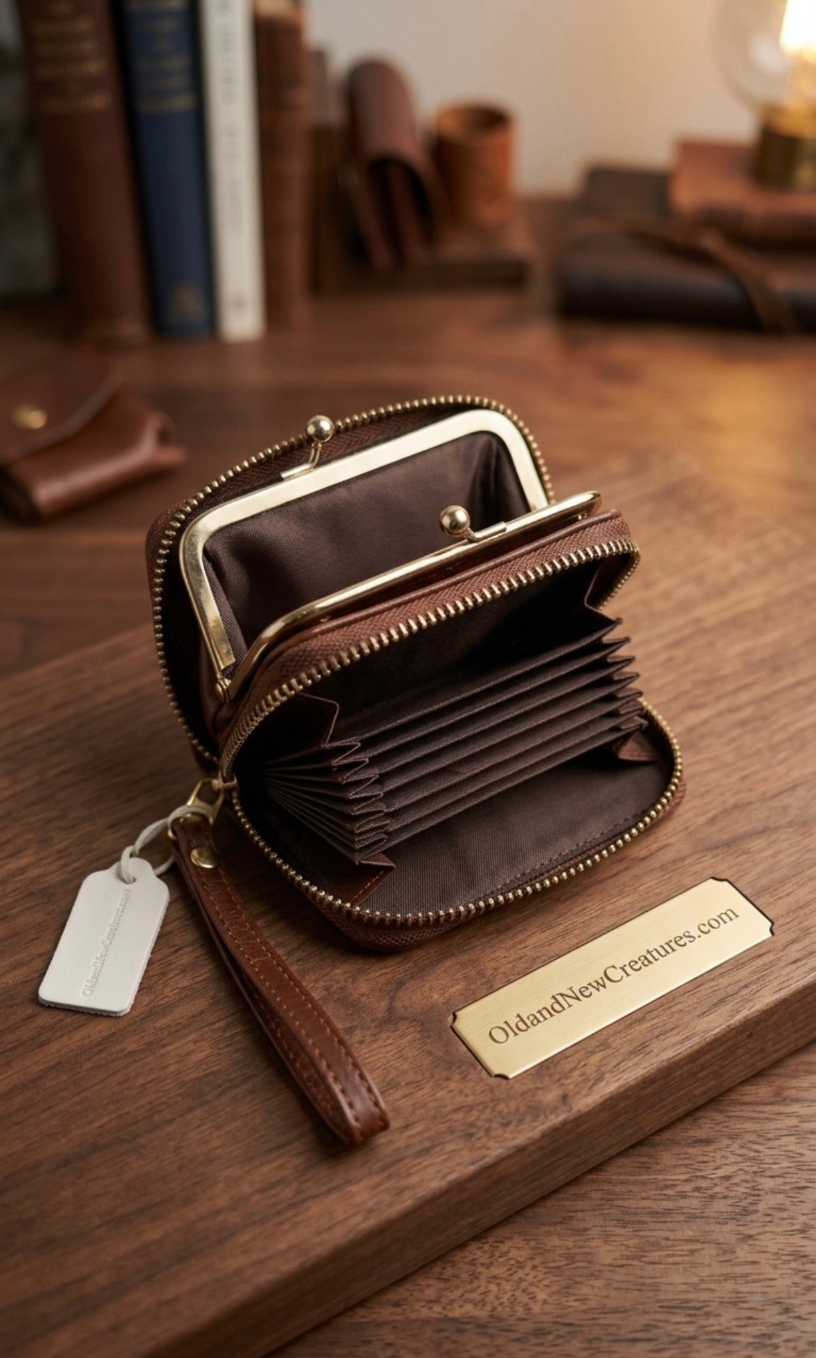 Purse Wallet - Dooney & Bourke - Brown or Black Leather