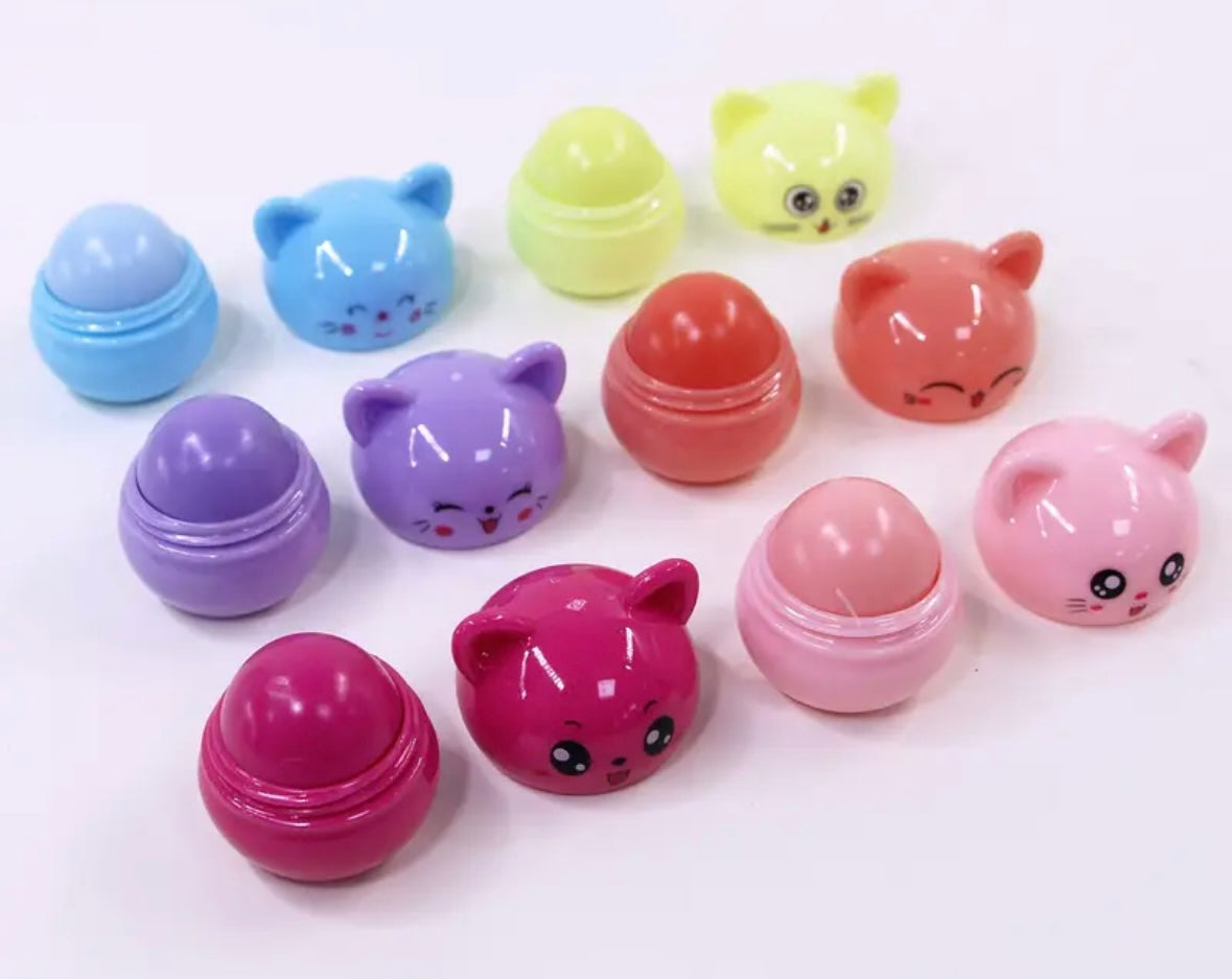 Lip Balm - Cute Colorful Kittens