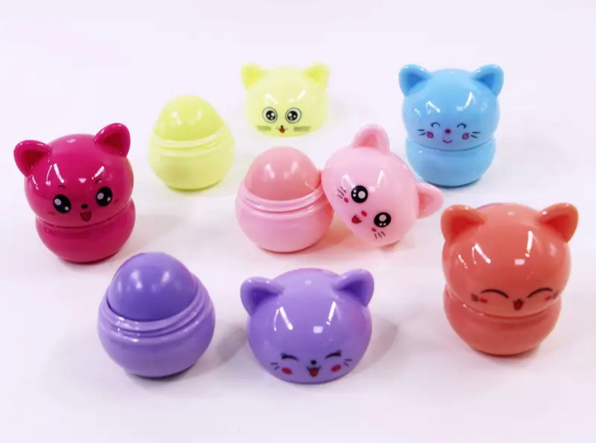 Lip Balm - Cute Colorful Kittens