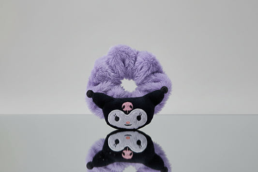 Plush Kuromi Hair Scrunchie
