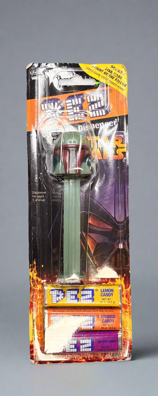 STAR WARS - PEZ Dispenser - Boba Fett and Emperor Palpatine