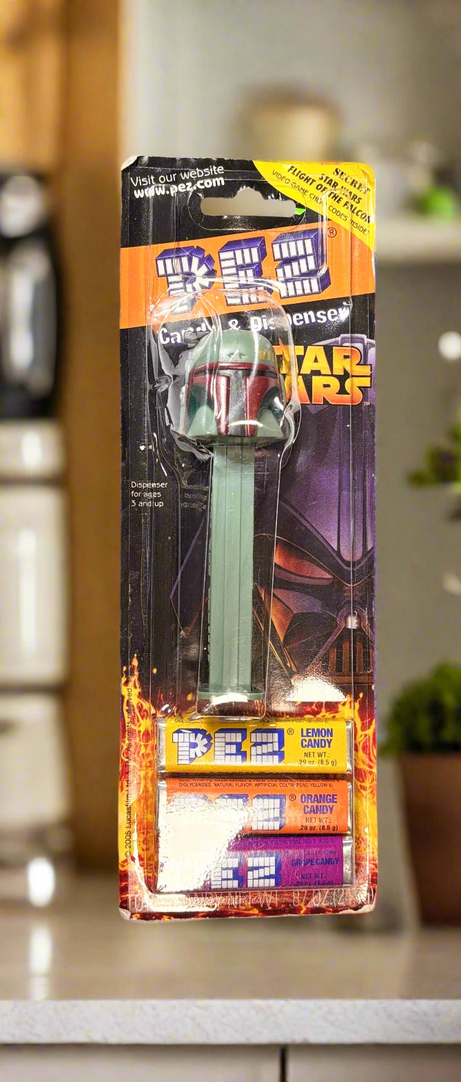 STAR WARS - PEZ Dispenser - Boba Fett and Emperor Palpatine