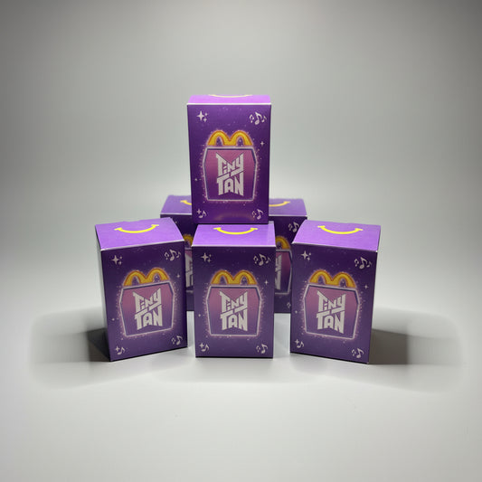 McDonald's - Tiny Tan Happy Meal Boxes - KPop group BTS