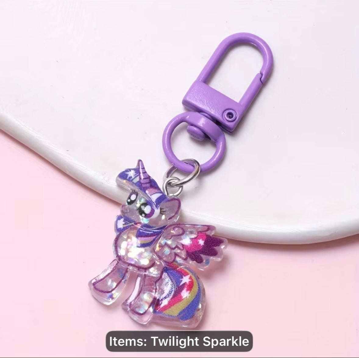 Zipper Pull - Keychain - My Little Pony Inspired