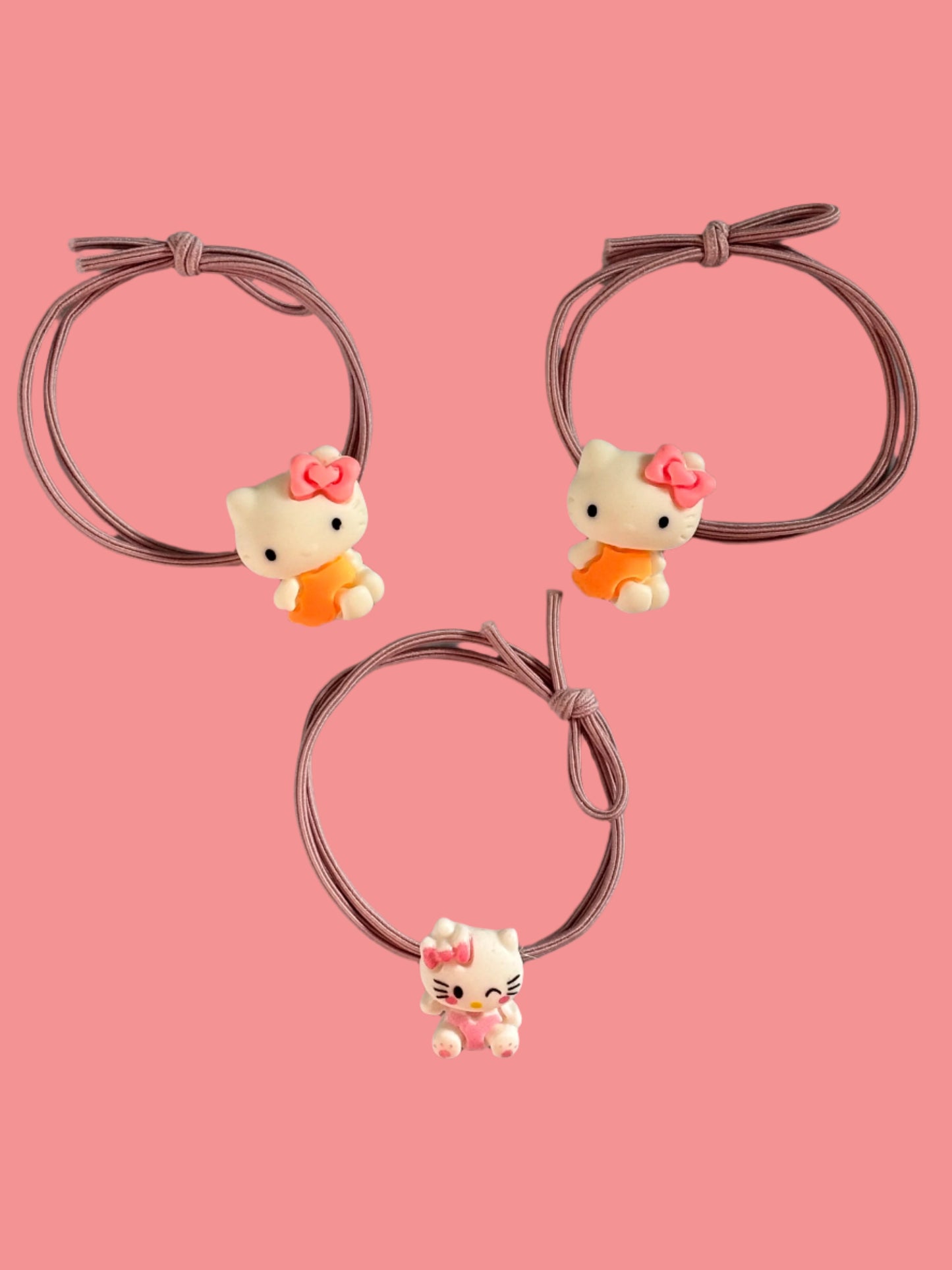 Hair Clips - Set of 3 Hello Kitty Trio