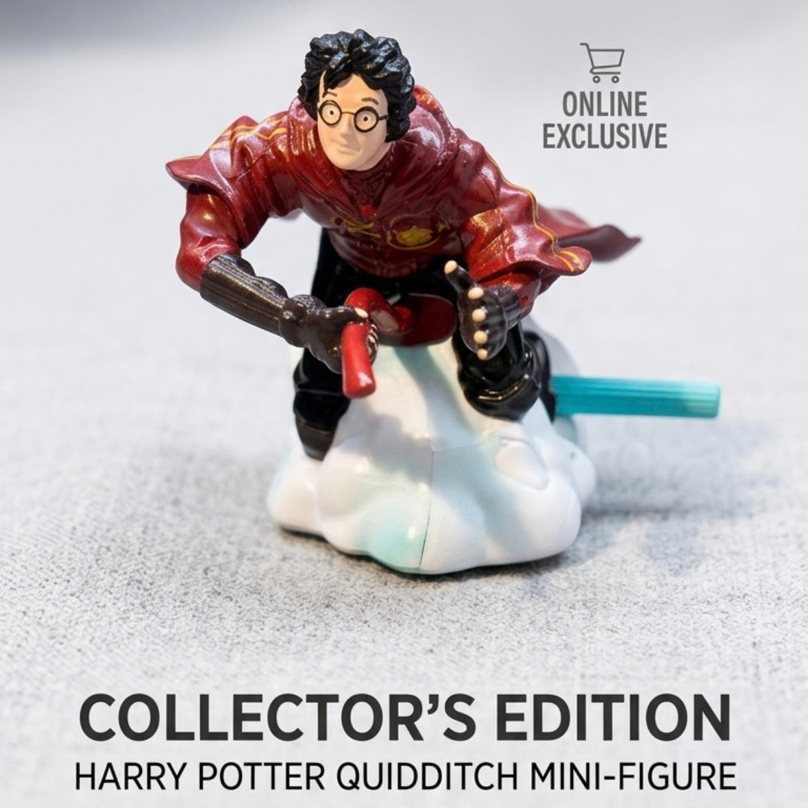 Vintage Harry Potter Quidditch Wind Up Toy