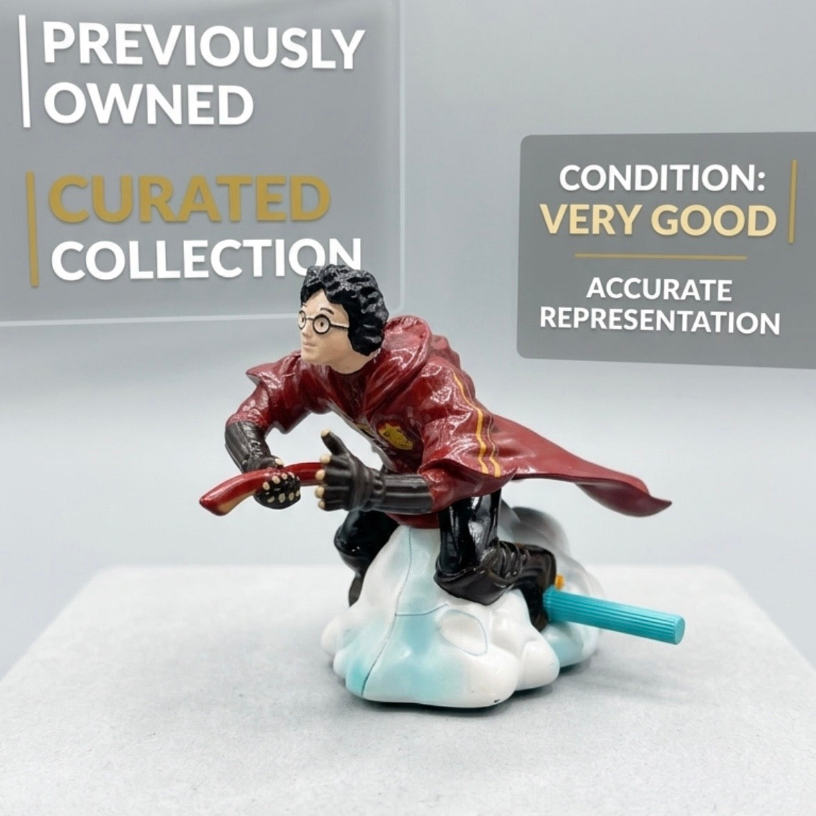 Vintage Harry Potter Quidditch Wind Up Toy