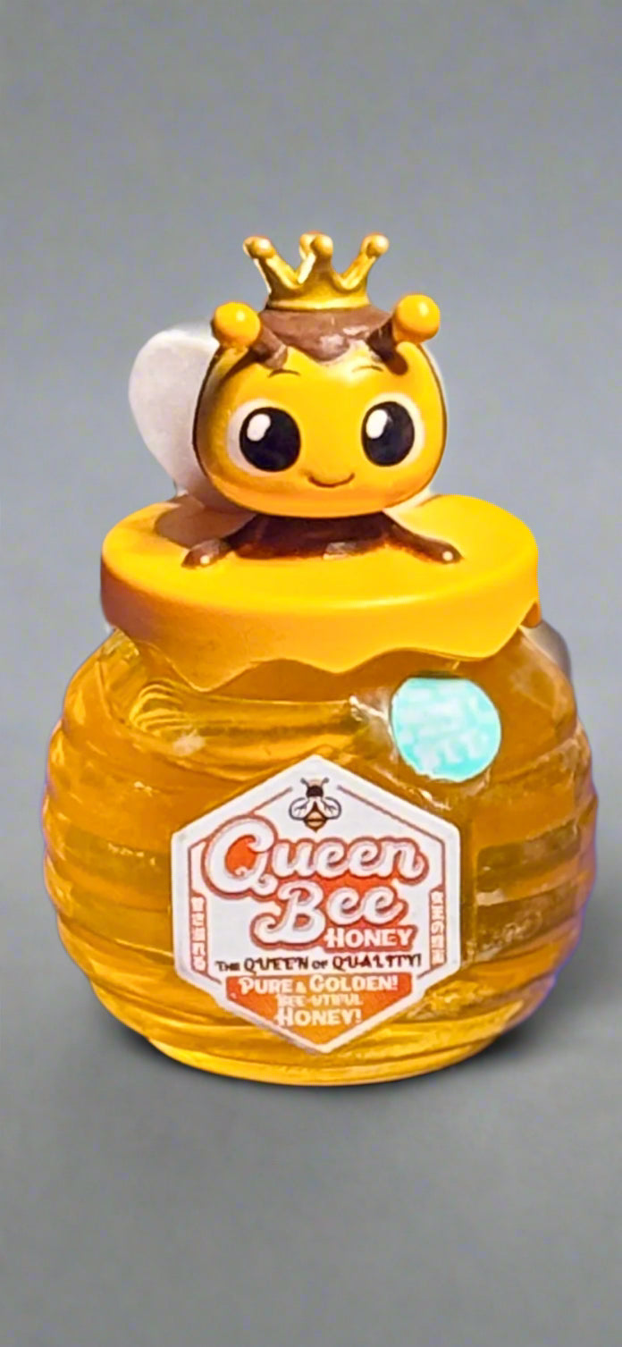 ZURU - Mini Brands Kawaii series - Miniature Honey, Coffee, Orange Juice, Shopping Bag, Magnifying Glass, Slime