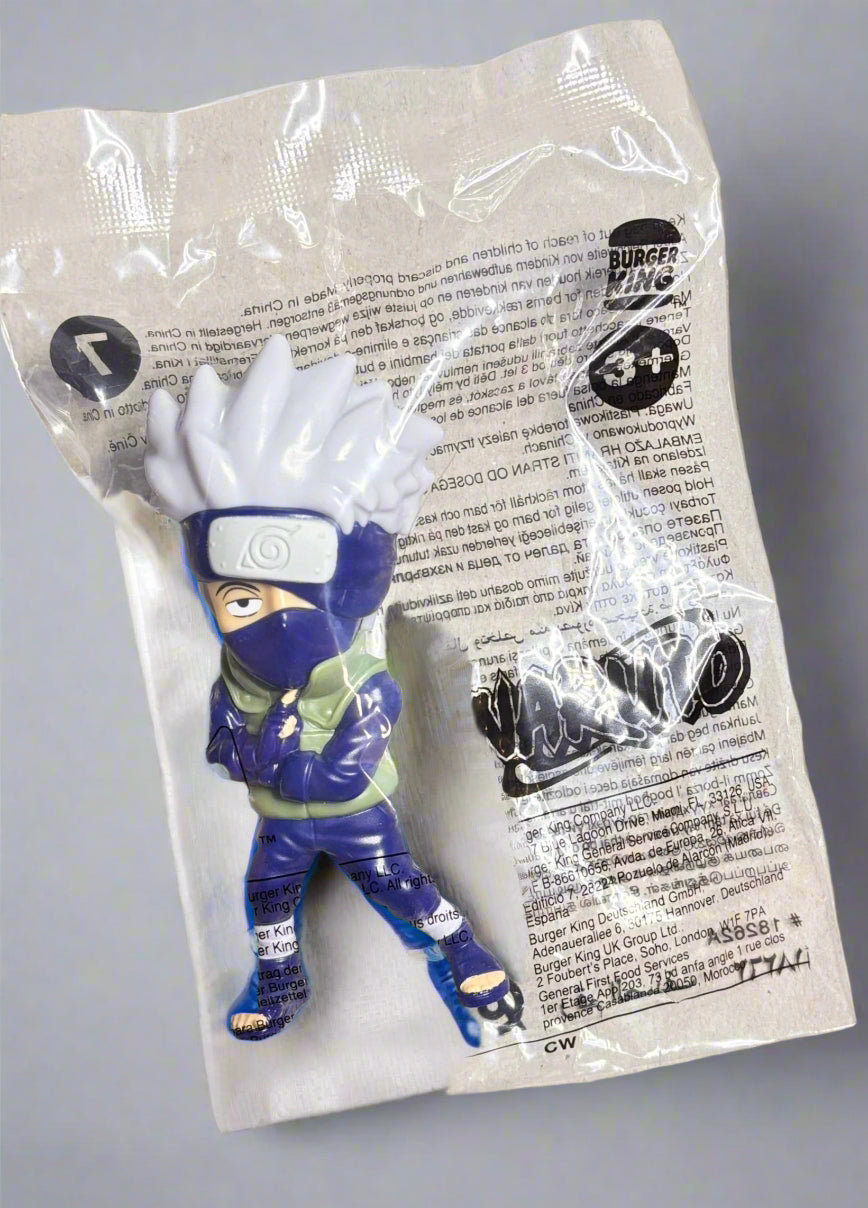 Burger King - Kids Meal Toy - Naruto Uzumaki, Hinata Hyuga, & Kakashi Hatake