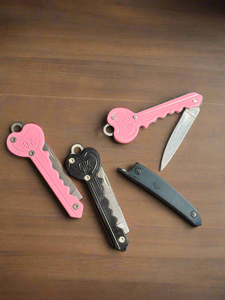Mini Pocket Knife - Heart Shaped