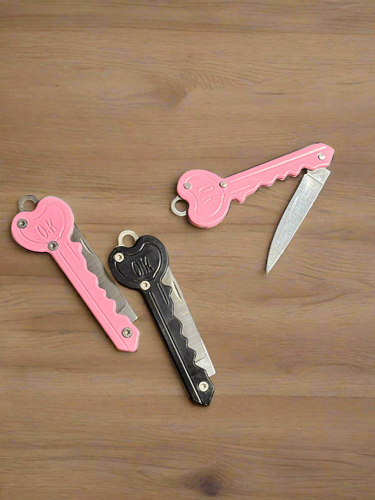 Mini Pocket Knife - Heart Shaped