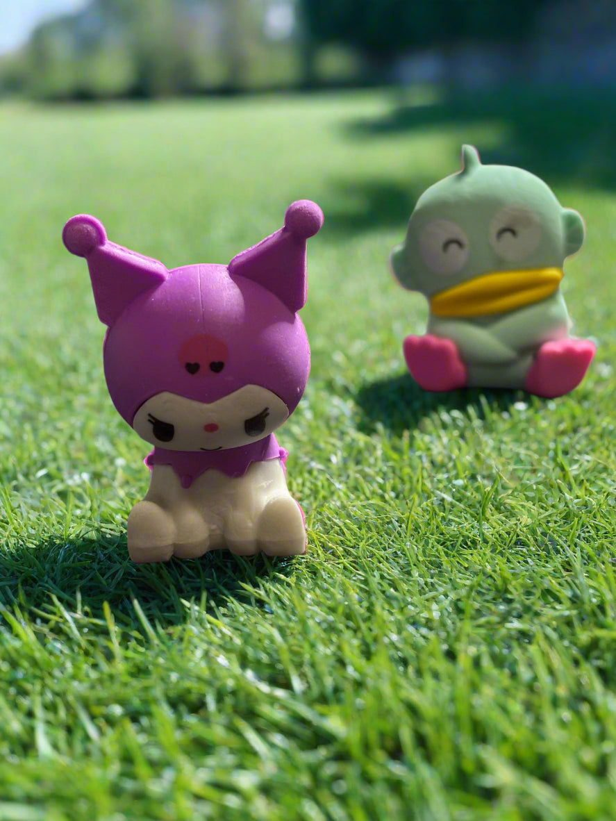 Erasers - Set of 2 Cute Sanrio Characters