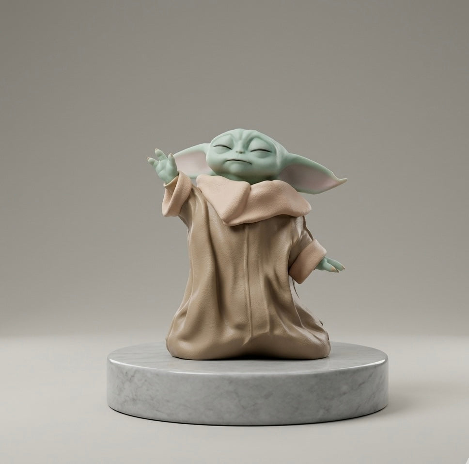 Star Wars - The Mandalorian and Grogu - Movie Cup and Grogu Topper