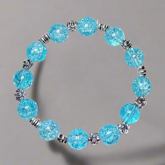 Handmade - Glass Beaded Bracelet -