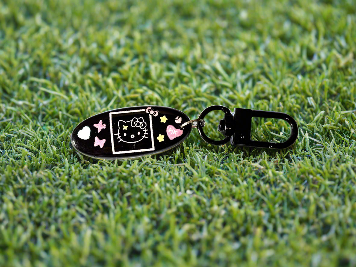 Zipper Pull / Keychain - Hello Kitty