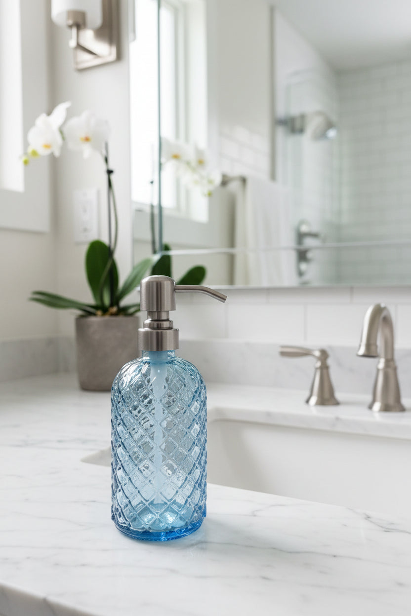Soap Dispenser -Glass Bathroom & Kitchen