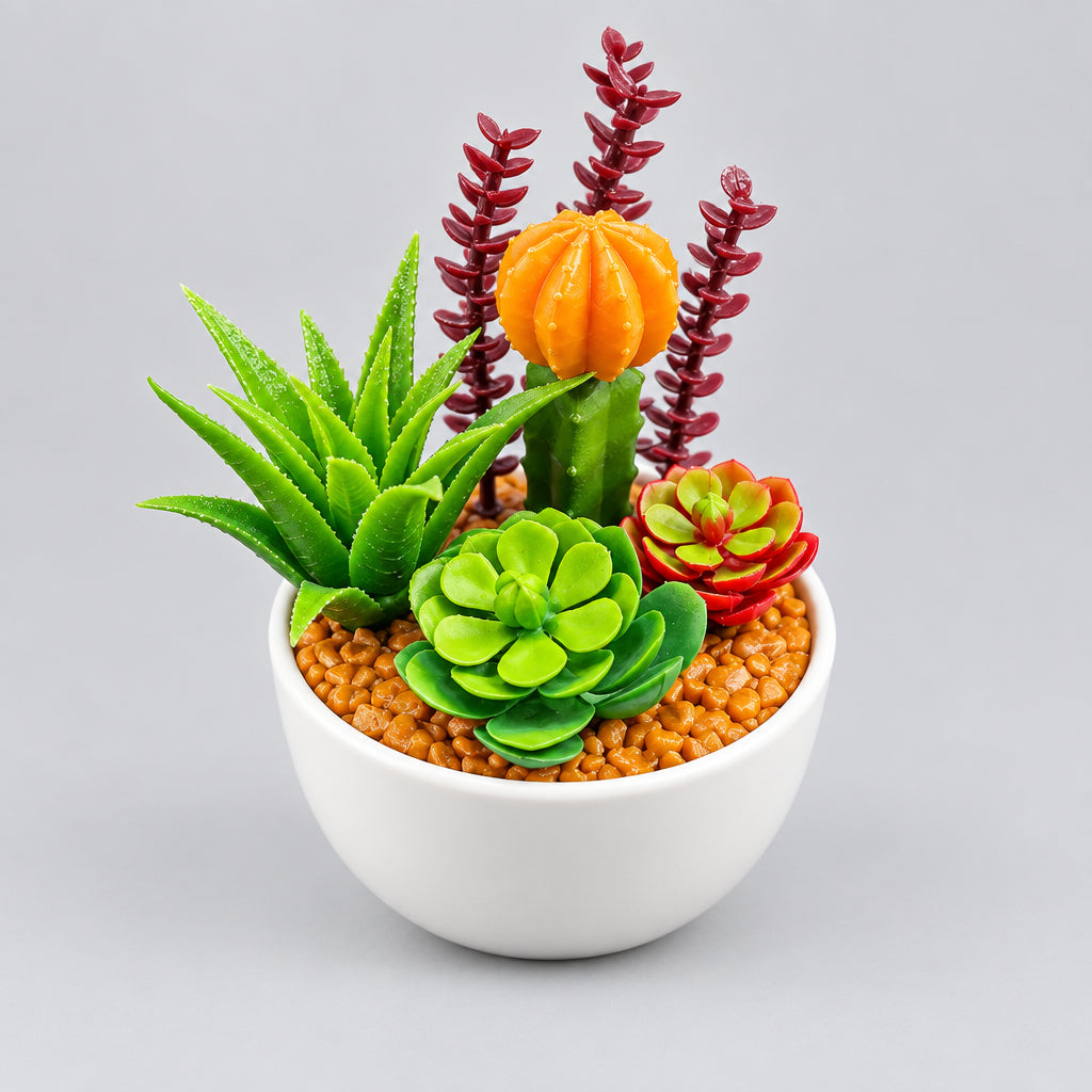 Mini Brands - Garden Adventure - Cactus Plants in White Pot