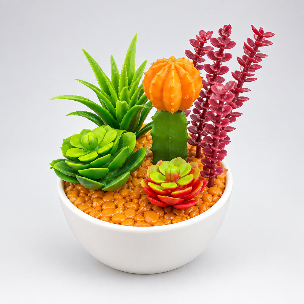 Mini Brands - Garden Adventure - Cactus Plants in White Pot