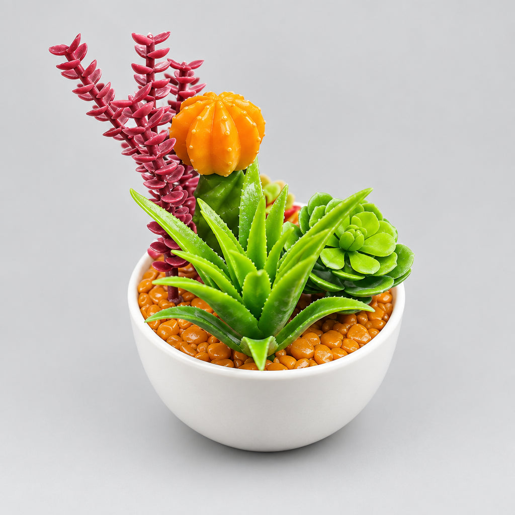 Mini Brands - Garden Adventure - Cactus Plants in White Pot