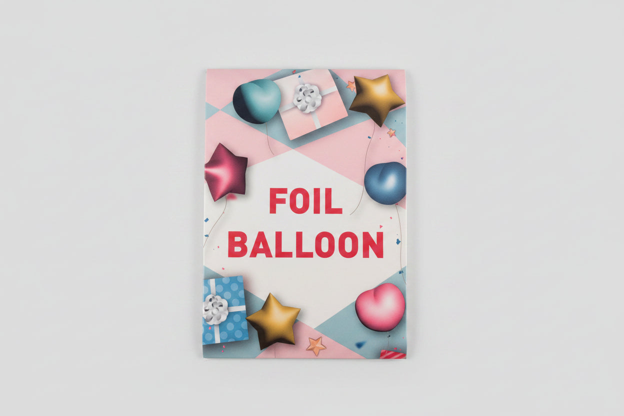 Foil Balloon - #0 - Silver