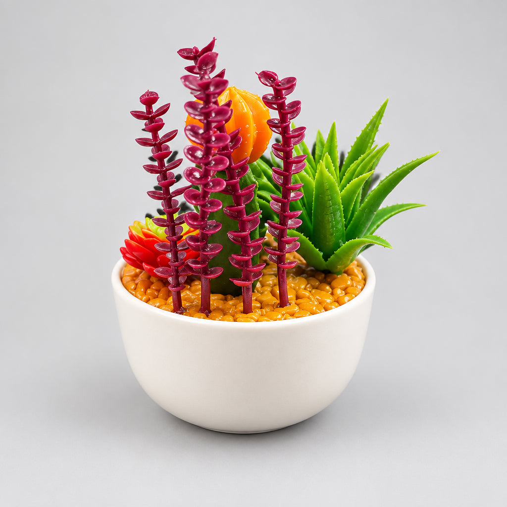 Mini Brands - Garden Adventure - Cactus Plants in White Pot