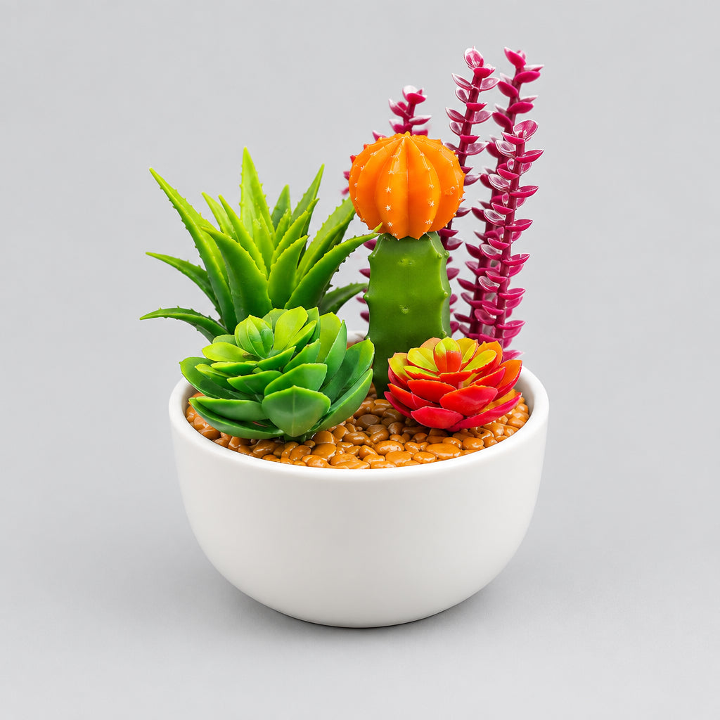 Mini Brands - Garden Adventure - Cactus Plants in White Pot