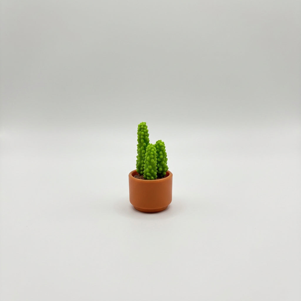 Mini Brands - Garden Adventure - Miniature - Trio Cactus Plants - in a Terracotta Pot