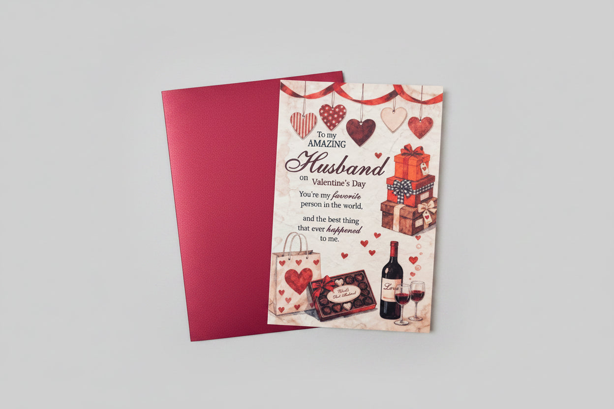Card - Valentine's Day for Husband