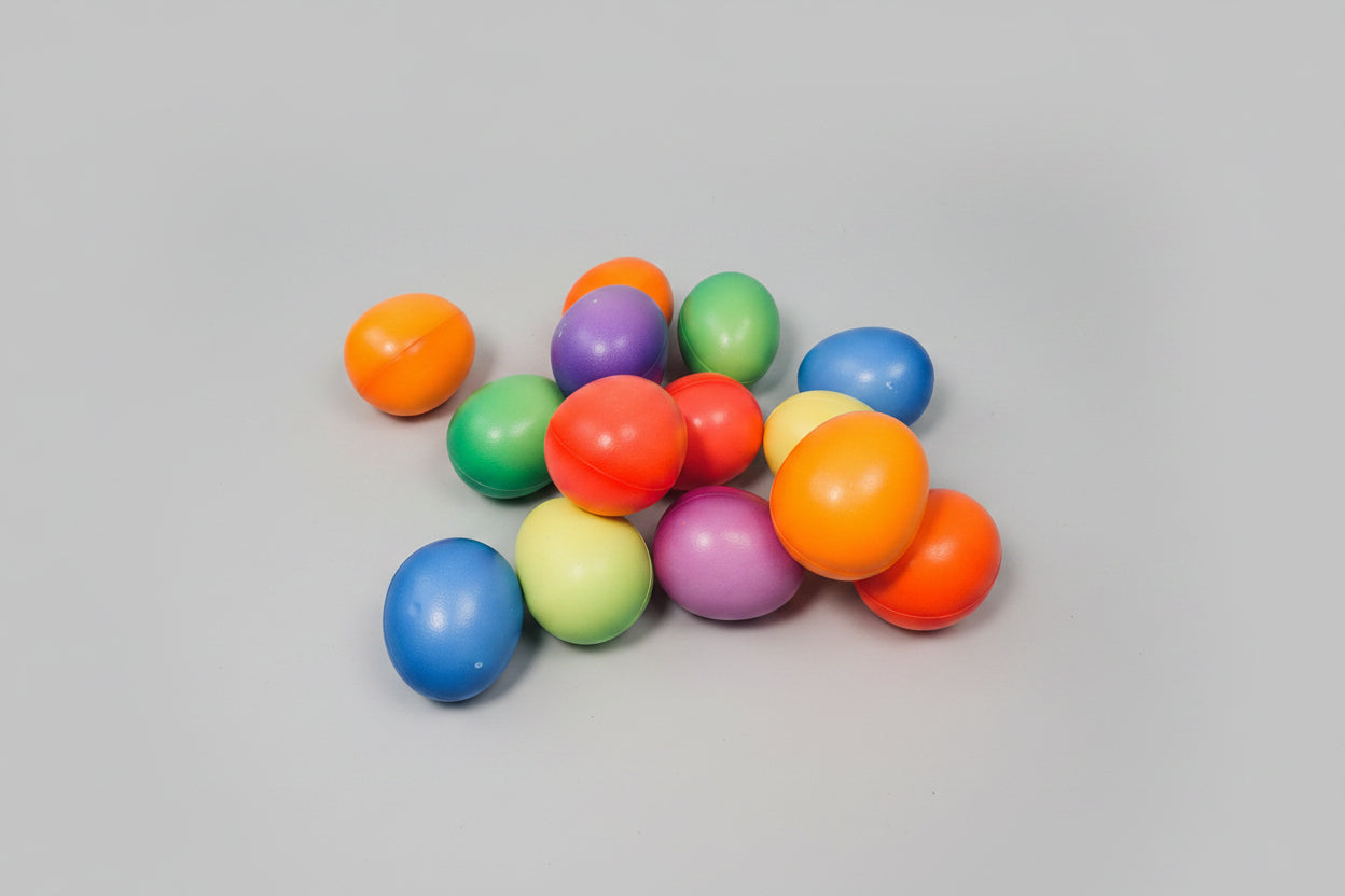 Easter Egg Stress Balls in Vibrant Color - 5 in a Set