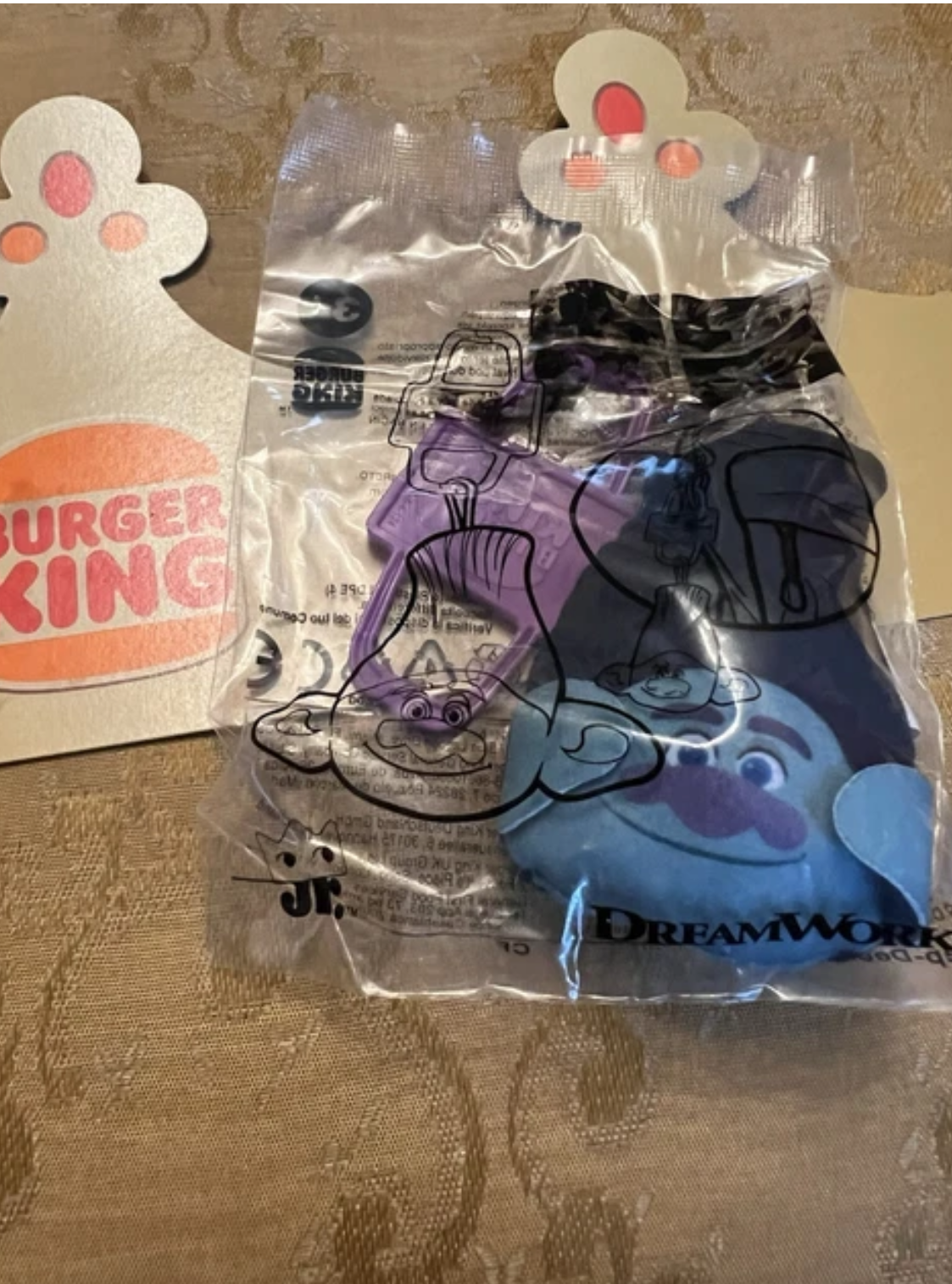 Keychain - Burger King Toy Dreamworks Trolls