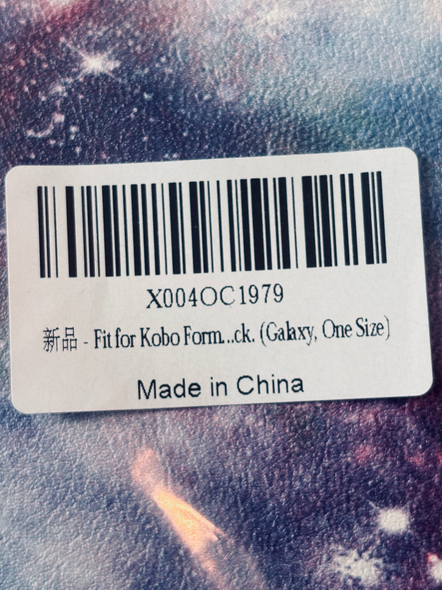 Nebula-themed Case designed for the Kobo Libra H2O