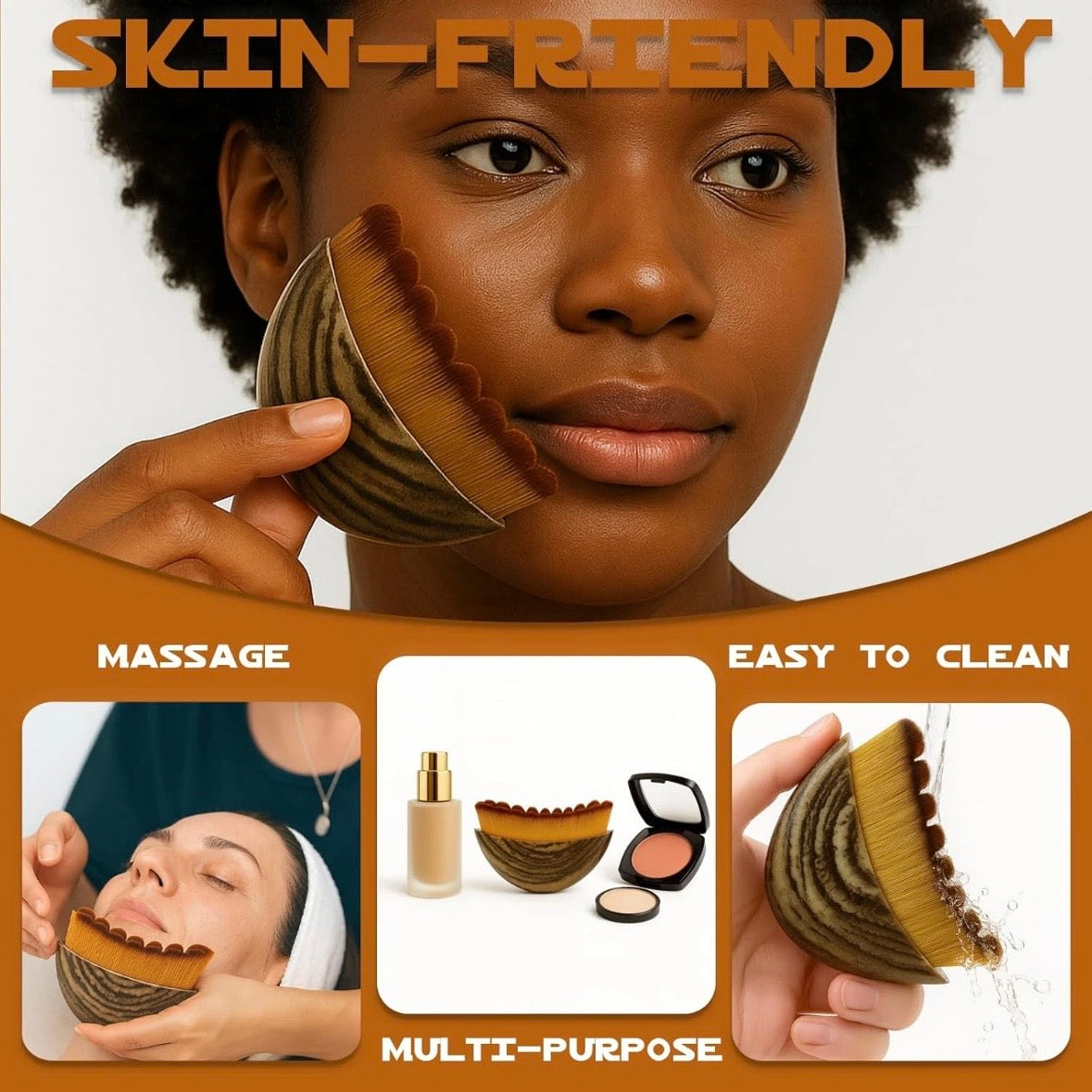 Lymphatic Drainage Contour Brush