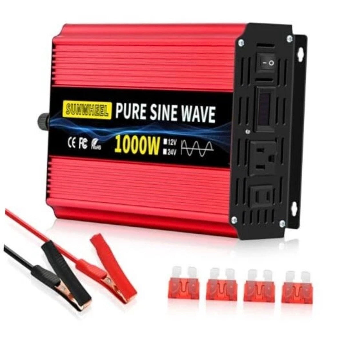 SUNWHEEL 1000 Watt Pure Sine Wave Inverter
