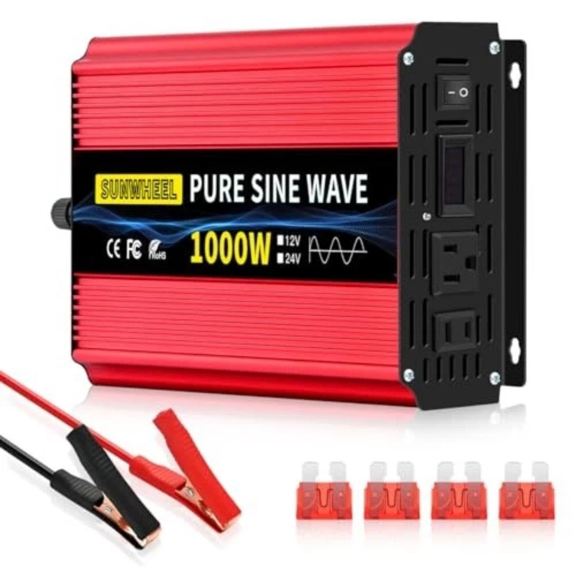 SUNWHEEL 1000 Watt Pure Sine Wave Inverter